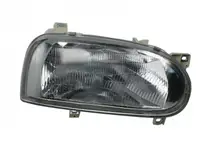 Far dreapta (H4, electric, fundal argintiu) VW GOLF III
