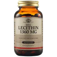 Lecitina 1360mg, 100 capsule, Solgar