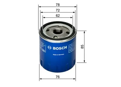 Filtru ulei BOSCH 0 451 103 261