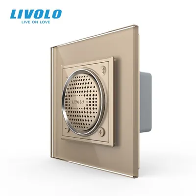 Difuzor cu Bluetooth, 2M, cu rama sticla Auriu