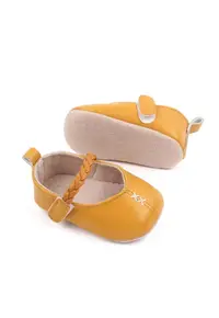 Pantofi Model AL 13585 - Piele ecologica - Fete - Galben mustar - Galben mustar