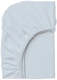 Cearșaf cu elastic Dilios - Albastru New, 120 x 200 x 25 cm, 100% bumbac Ranfors