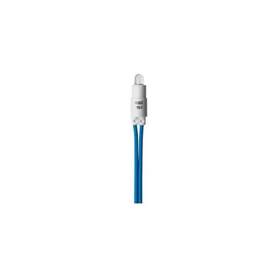 Lampa in Miniaturas With Wired Lead With Led Lamp - 230v Ac - 0,6w Blu - Cable Colour: Blu - Chorus