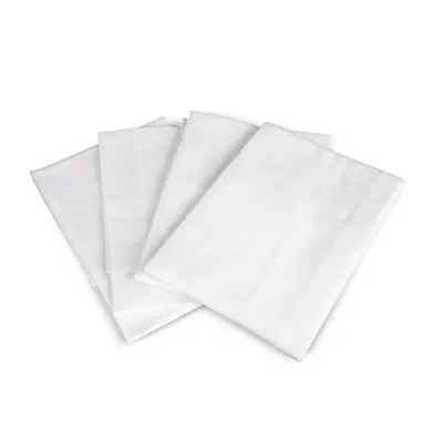 Set 4 scutece Lorelli White flanel si muselina