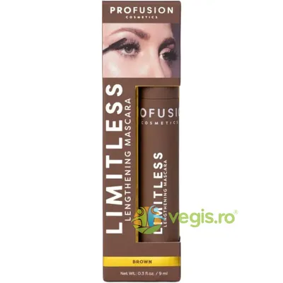 Mascara pentru Alungirea Genelor Limitless Nuanta Brown 9ml