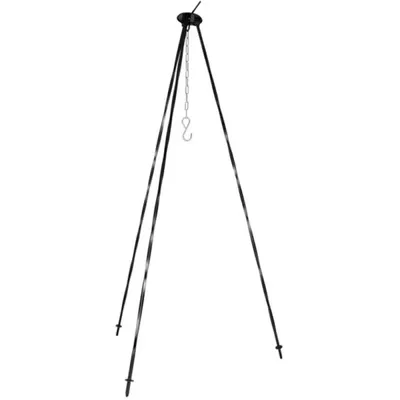 Trepied Ceaun, 1.2 m, Grosime 8 mm, Negru, Perfect Home