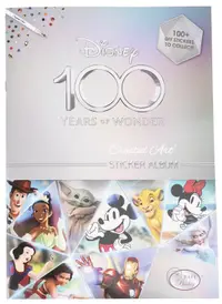 Album de colecție Craft Buddy - Disney 100, pachet de start cu autocolante