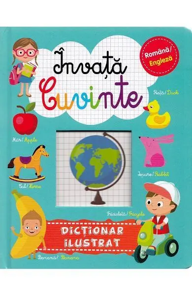 Învață cuvinte. Dicționar ilustrat. Română-Engleză - Hardcover - ***