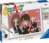 Set pictură după numere Ravensburger CreArt - Harry Potter (varianta 2)