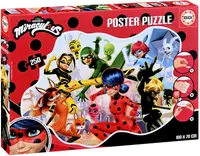 Puzzle pentru copii Educa din 250 de părți - Buburuza și Pisica Neagră