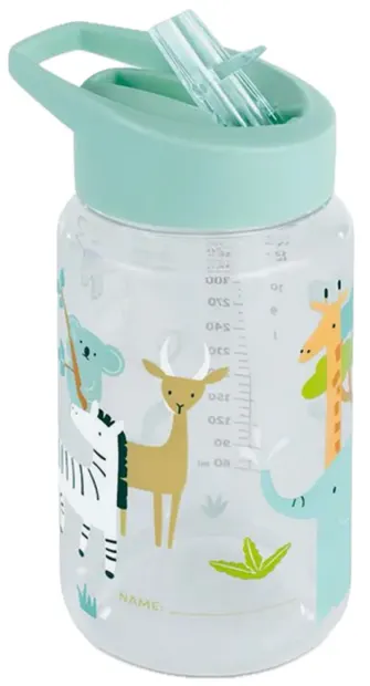 Sticlă de apă Miniland - Jungle, 450 ml