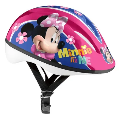 Casca de protectie pentru copii cu marime reglabila, 53-56 cm, Minnie Mouse