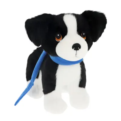 Jucărie de pluș Keel Toys Keeleco -Câine Border Collie, 23 cm