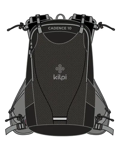 Rucsac KILPI Cadence, 10L, Negru