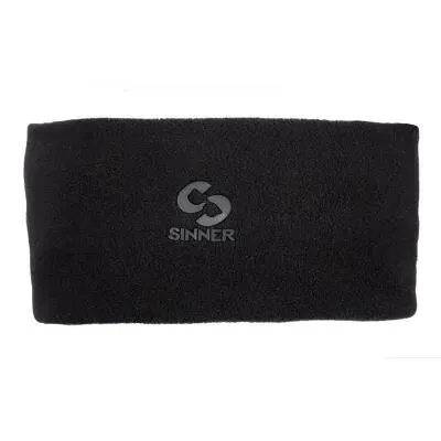 Bandana SINNER Whispering Pine Fleece Headband, Negru, Unisex