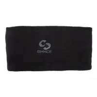 Bandana SINNER Whispering Pine Fleece Headband, Negru, Unisex
