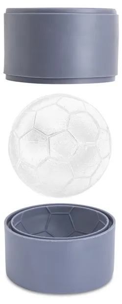 Formă pentru gheață Kikkerland - Minge de Fotbal, 2 buc