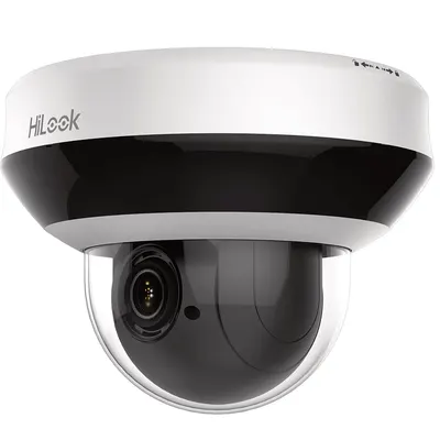 Camera supraveghere rotativa IP Speed Dome PTZ Hikvision Hilook DarkFighter N2404I-DE3(G), 4MP, 2.8 - 12 mm, 10 - 1500 mm, IR 20 m, microfon si difuzor, slot card, zoom 4x, detectie smart, PoE