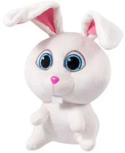 Iepuraș de pluș Stip - 30 cm, alb