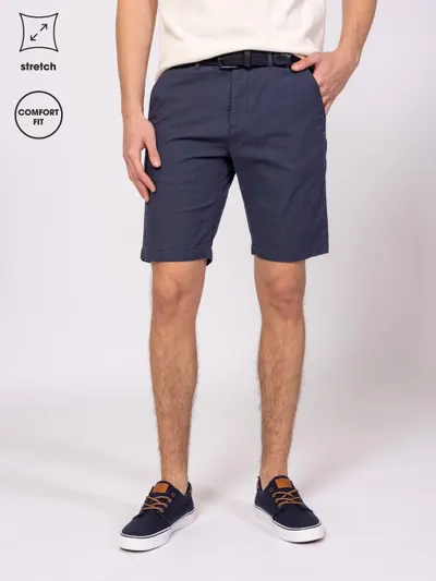Pantaloni scurți din in pentru bărbați WALKER