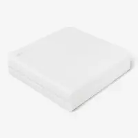 Saltea pliabila pentru patut copii KikkaBoo 85x50x5cm cm Airknit White din spuma densa,suprafata catifelata, husa detasabila cu fermoar