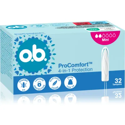 o.b. Pro Comfort Mini tampoane 32 buc