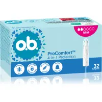 o.b. Pro Comfort Mini tampoane 32 buc