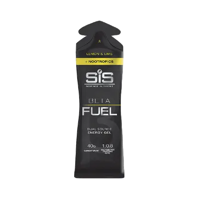 Gel energizant Nootropics cu lamaie si lime Beta Fuel, 60ml, SiS