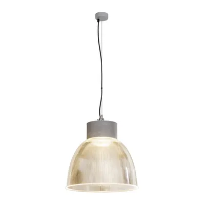 Lampa suspendata, lustra PARA MULTI Pendant, grey pendant, LED, 3000K, silver-grey, incl. Philips DLMi module 28W