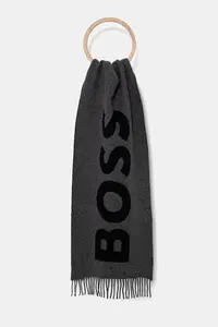 BOSS fular pentru bărbați cu lână Rikard_35*180