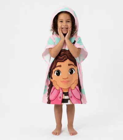 Poncho pentru copii Cerda Gabbys Dollhouse 55x110 cm