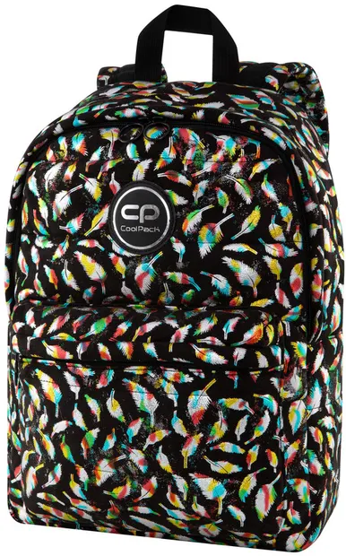 Rucsac scolar Cool Pack Feathers - Ruby, negru