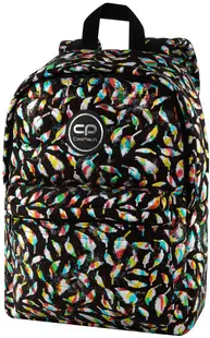 Rucsac scolar Cool Pack Feathers - Ruby, negru