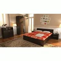 Dormitor Soft Wenge cu pat 120x200 cm
