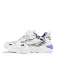 Pantofi sport din material textil cu garnituri animal print