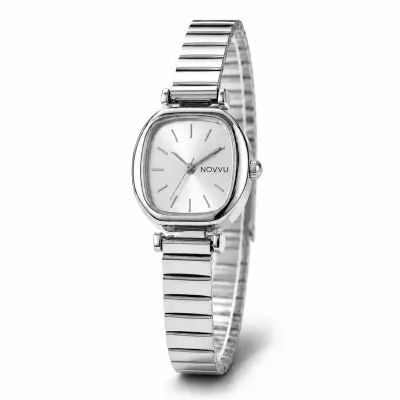 Ceas Vintage Monalisa Silver Reglabil