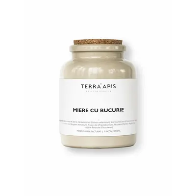 MIERE CU BUCURIE, naturala, 400g, Terra Apis