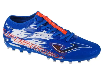 Ghete fotbal Joma SUPER COPA 2204, iarba artificiala, albastu, 42.5