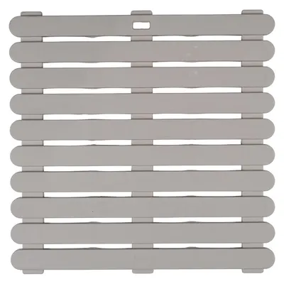 Covoraș de baie bej din plastic 55x55 cm – Wenko
