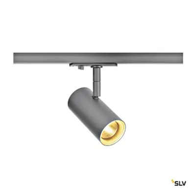 NOBLO SPOT, silver-grey, 2700K, 36°, incl. 1-circuit adapter