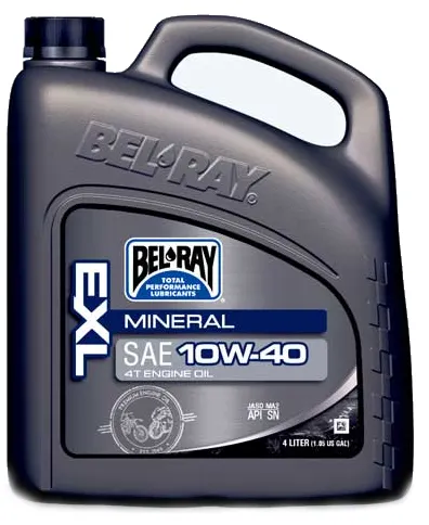 Ulei de motor Bel-Ray EXL MINERAL 4T 10W-40 4 l 4L