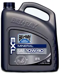 Ulei de motor Bel-Ray EXL MINERAL 4T 10W-40 4 l 4L