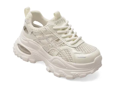 Pantofi sport GRYXX albi, 979, din piele naturala
