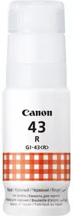 Sticlă cu cerneală Canon - GI-43, pentru PIXMA G540/G640, roşu