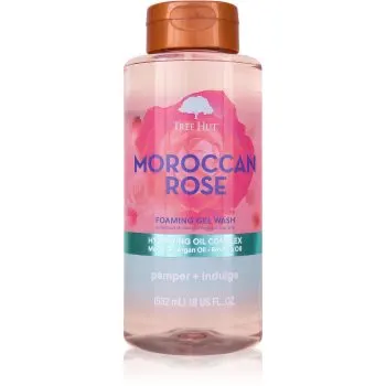 Tree Hut Moroccan Rose Foaming Gel Wash gel de dus spumant