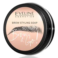 Sapun pentru fixarea sprancenelor Brow&Go So Fluffy, 25ml, Eveline Cosmetics