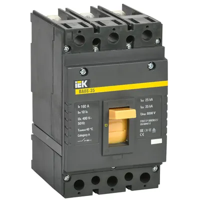 Intrerupator general MCCB VA88-35 3P 160A 35kA