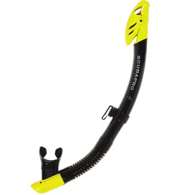 Snorkel Scubapro - SPECTRA DRY Black, Galben