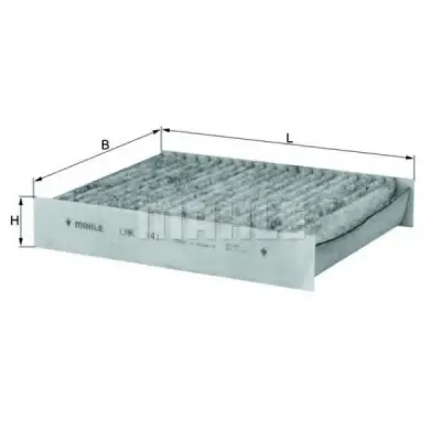 Filtru, aer habitaclu MAHLE ORIGINAL LAK 141