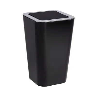 Coș de gunoi Wenko Candy, negru